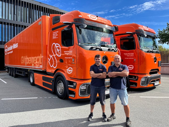 In Österreich nahm der Logistiker 14 neue E-LKW in Betrieb und errichtete eine eigene ...