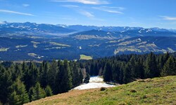Ausblick vom Gipfelkreuz