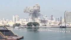 „Autorisierte“ Aufnahme von einem Angriff auf eine US-Basis in Bahrain