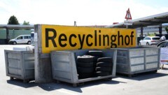 Der Salzburger Recyclinghof.