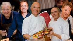 V.l.n.r.: Andreas Döllerer, Andreas Senn, Brüder Obauer und Martin Klein