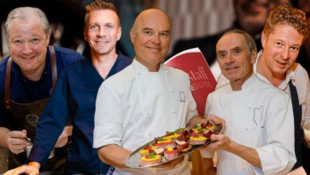 V.l.n.r.: Andreas Döllerer, Andreas Senn, Brüder Obauer und Martin Klein