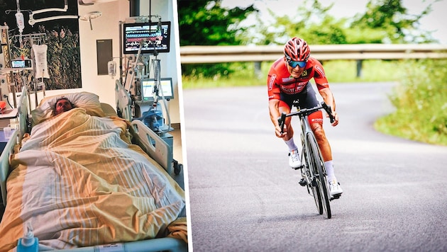 Eine Trainingsfahrt endete für einen Osttiroler Radprofi auf der Intensivstation.