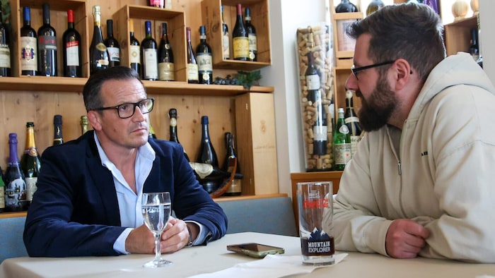 Nahm im „Krone“-Gespräch kein Blatt vor dem Mund: Patrick Reiter (li.).