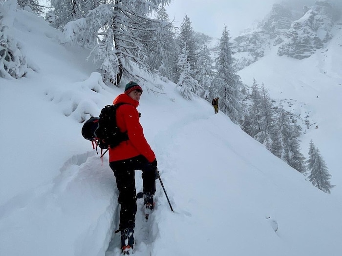 In seiner Freizeit erklimmt der gebürtige Tiroler gerne den ein oder anderen Gipfel.