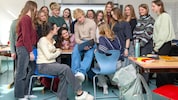 Die 8A-Klasse der HIB Saalfelden auf historischer Spurensuche