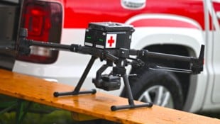 Dank einer Drohne wurde die Frau schließlich gefunden. (Symbolfoto)