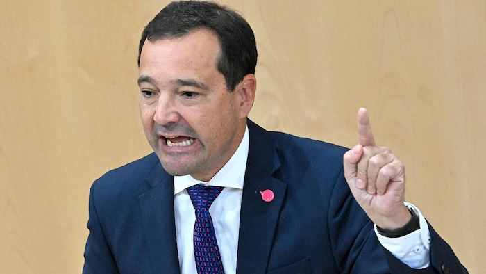 Gerald Loacker ist der Kandidat der Neos.