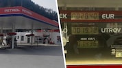 Eine verwaiste Tankstelle in Prevalje (Slowenien) – es gibt schlicht keinen Treibstoff mehr.