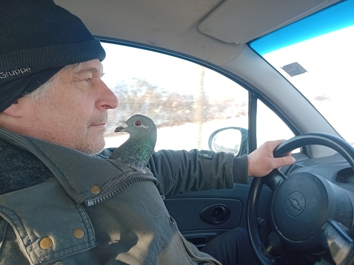 Michael Bübl und „Dorothea“ fahren sogar zusammen Auto.