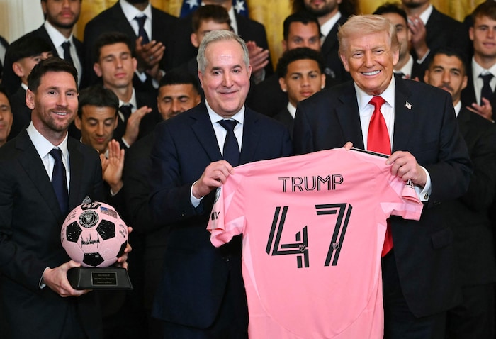 Lionel Messi, Jorge Mas und Donald Trump
