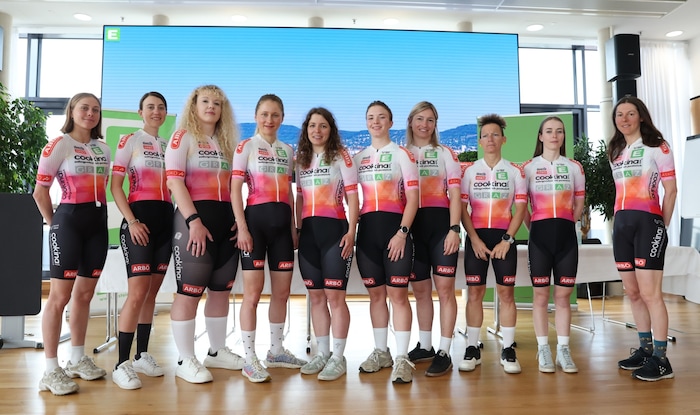 Cookina Graz präsentierte am Montag das Rad-Team der heurigen Saison.