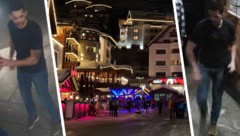 Vor einem Lokal in Ischgl ereignete sich die brutale Attacke auf einen Urlauber – links und ...