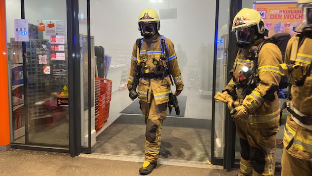 Die Feuerwehr musste anrücken.
