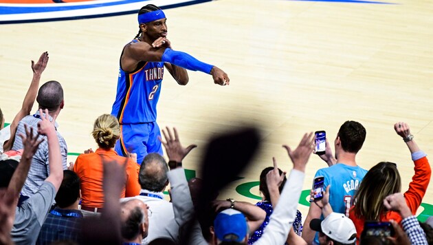 Shai Gilgeous-Alexander steuerte 35 Zähler bei.