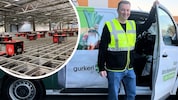 Lorenz Diederichs, Operations Director von Gurkerl, leitet das Lager in Wien-Liesing.