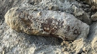 Die Fliegerbombe wiegt rund 200 Kilogramm und wurde durch den Entminungsdienst entschärft.