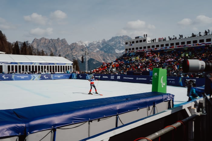 Nach Platz acht in der Abfahrt der stehenden Klasse schied Markus Salcher im Super-G aus. Im ...