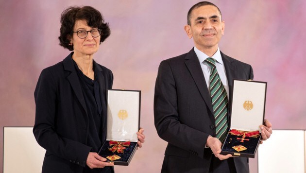 Ugur Sahin und Özlem Türeci, die Gründer von BioNTech, verlassen das Unternehmen und gründen ...