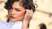 Zendaya präsentierte vor der Fashion Show von Louis Vuitton in Paris ihren Ehering.
