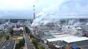 Das Hauptwerk des Faserherstellers Lenzing in der gleichnamigen Gemeinde in OÖ.