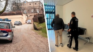 Im Dezember 2018 ermordete Tono G. seinen Vater, seine Stiefmutter und seinen Bruder im Schloss ...