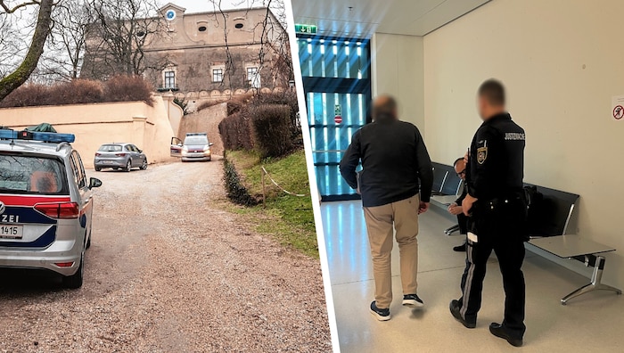 Im Dezember 2018 ermordete Tono G. seinen Vater, seine Stiefmutter und seinen Bruder im Schloss ...