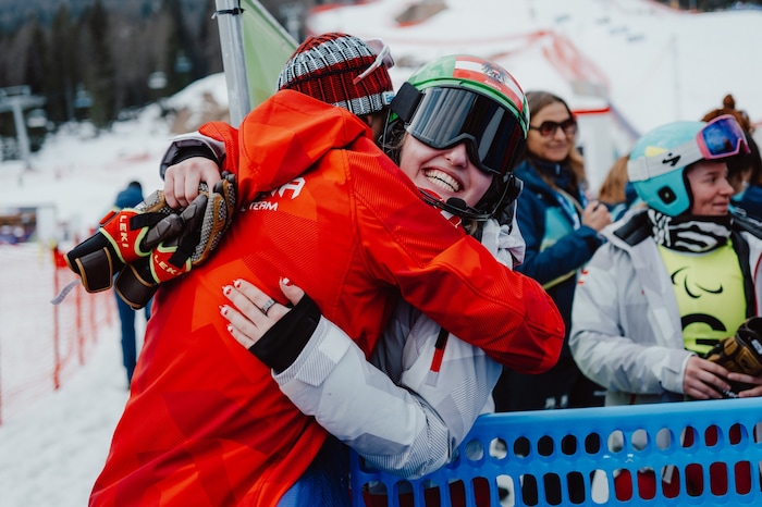Elina Stary wurde Dienstag in Cortina von vielen Menschen geherzt.