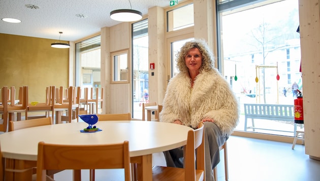 Eveline Huber ist stolz auf das „Mikado“, eine Betreuungseinrichtung für Senioren und Kinder.