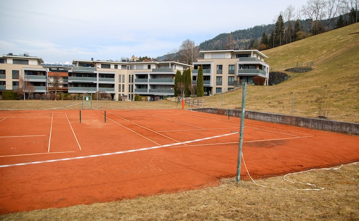 Auf die Tennisplätze soll der Eislaufplatz umziehen.
