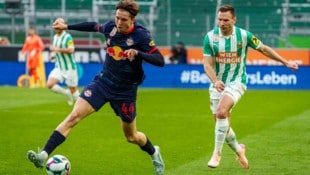 Red Bull Salzburgs Verteidiger Jannik Schuster nimmt sich kein Blatt vor den Mund.