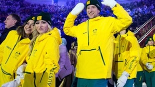 Australiens Olympioniken freuen sich.