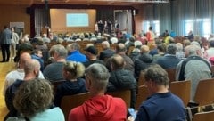 Das Interesse zum Informationsabend im Volkshaus Landskron war groß.
