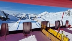 Der beeindruckende Blick aus dem Starthaus in der Silvretta Montafon.