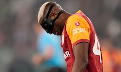 Galatasaray-Star Victor Osimhen zeigte vor dem Spiel Emotionen.