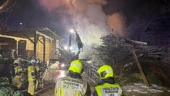 Sechs Feuerwehren standen im Einsatz.