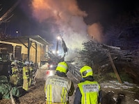 Sechs Feuerwehren standen im Einsatz.