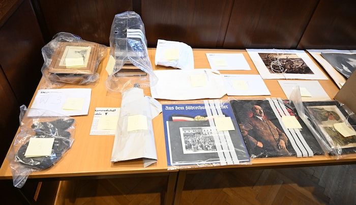 Die Devotionalien aus dem Forsthaus, das auch Thema im Prozess rund um die „Sächsischen ...