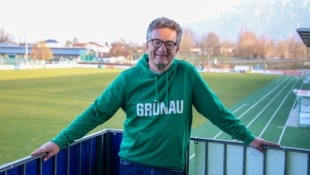 Norbert Bauer auf „seinem Platz“ in Wals-Grünau.