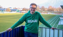 Norbert Bauer auf „seinem Platz“ in Wals-Grünau.