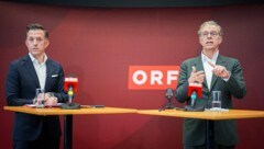 Gregor Schütze (Stellvertretender Stiftungsratsvorsitzender) und Stiftungsratsvorsitzender Heinz ...