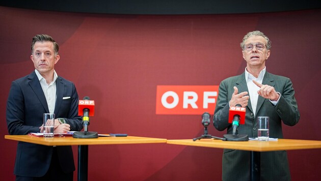 Gregor Schütze (Deputy Chairman of the Foundation Board) and Heinz Lederer (Chairman of the ...