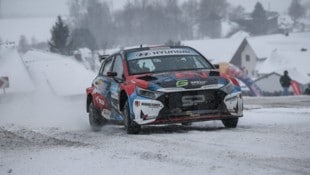 Nach seinem ersten Jännerrallye-Sieg will Simon Wagner (Hyundai) trotz Schmerzen den fünften ...