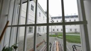Der Metallkäfig wurde in der Justizanstalt Schwarzau gebaut.