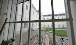 Der Metallkäfig wurde in der Justizanstalt Schwarzau gebaut.