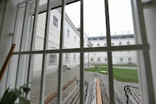 Der Metallkäfig wurde in der Justizanstalt Schwarzau gebaut.