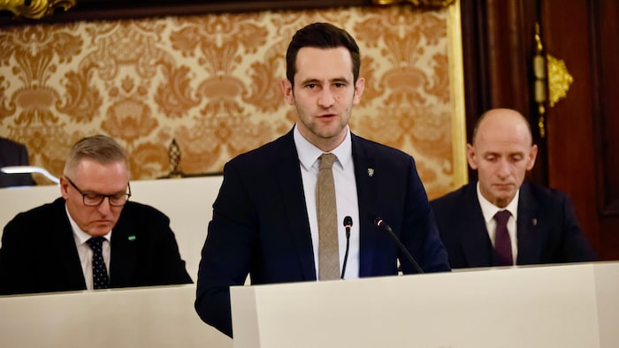 Der Klubobmann der steirischen ÖVP Lukas Schnitzer.