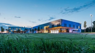 Das Logistikzentrum von Niceshops in Saaz. 