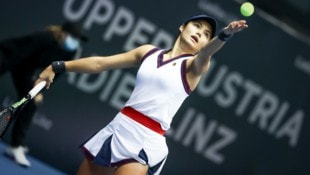 Emma Raducanu feiert ein Comeback in Linz.