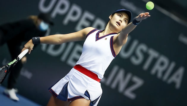 Emma Raducanu feiert ein Comeback in Linz.